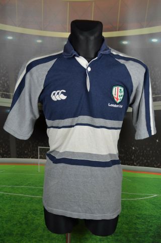 London Irish Canterbury 2007 Rugby Union Shirt (m) Jersey Top Trikot Vintage Vtg