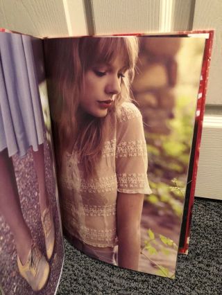 Taylor Swift RED Album Photo/Lyric Coffee Table Book - 10.  5 
