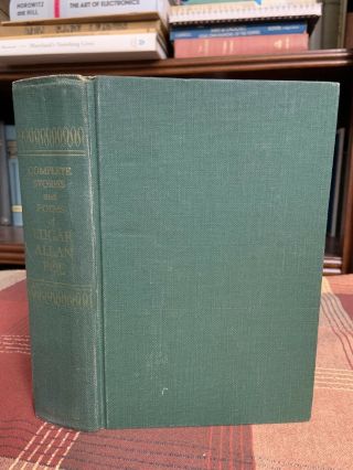 Complete Stories And Poems Of Edgar Allen Poe 1966 Doubleday Hc Vintage