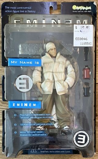 Art Asylum Eminem My Name Is Eminem Action Figure  Uk Post