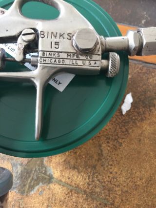 Vintage Binks Model 15 Spray Gun With Cup