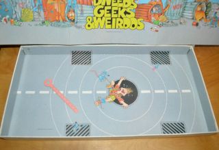 Vintage DWEEBS GEEKS & WEIRDOS Board Game 1988 Near Complete Family Game Night 3