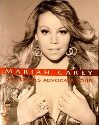 Mariah Carey 2010 Angels Advocate Tour Book Program