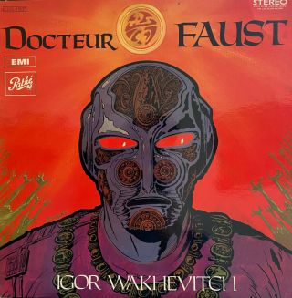 Rare Psych Experimental Lp Igor Wakhevitch Docteur Faust Og French Pathe