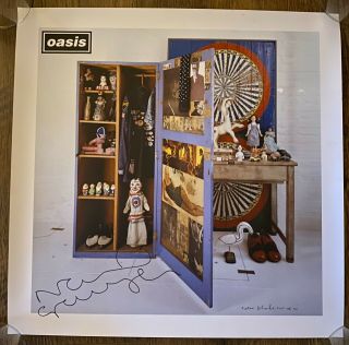 Oasis - Stop The Clocks - Signed By Noel Gallagher - Peter Blake Art Print Liam