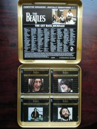 The Beatles Cd Gold Tin Box Set 