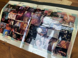 Rare Aerosmith Bootleg Live Album Inner Sleeve Art/color Proof.
