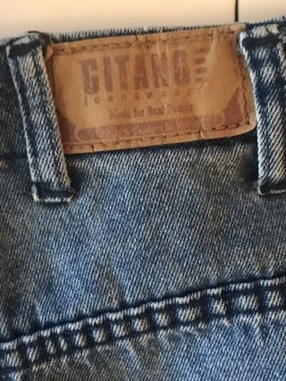 Vintage Gitano Elastic Waist High Rise Mom Jeans 80 
