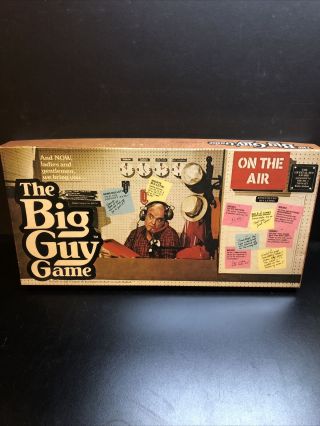 Vintage 1981 The Big Guy Board Game 