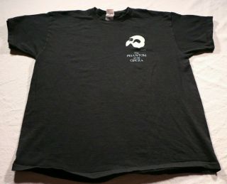 Vintage Phantom of the Opera T - Shirt XL Shirt Broadway Play Theatre 2