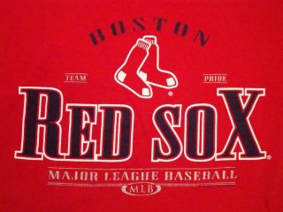 Vintage Mlb Boston Red Sox Major League Baseball T - Shirt Xl Vf Imagewear