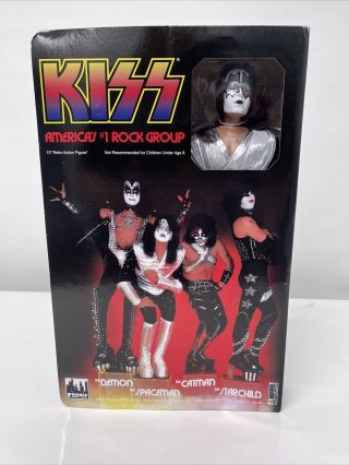 Ftc Kiss 12 Inch Action Figure Series 9 Love Gun: Spaceman Box