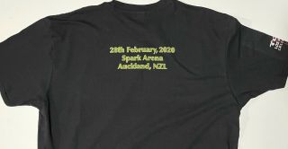 Tool Alex Grey Auckland NZ Mystic Eye Tour Shirt 2020 Fear Inoculum XXL 2