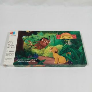 Vintage The Lion King Board Game Disney Milton Bradley 1993 100 Complete