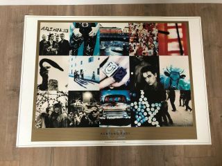 U2 Achtung Baby Lithograph Limited Edition 54/500,  W/certificate Of Authenticity
