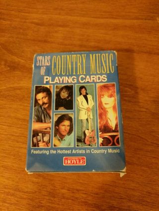 Vintage 1996 Stars Of Country Music Playing Cards