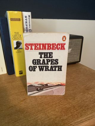 The Grapes Of Wrath By Steinbeck (vintage Penguin Books,  Paperback,  1939)