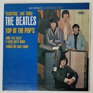 BEATLES BUTCHER COVER YESTERDAY AND TODAY TOP OF THE POPS EP CAPITO PROMO 2