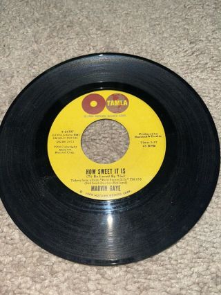 1964 Soul/funk - Marvin Gaye - How Sweet It Is / Forever Tamla Vintage Motown