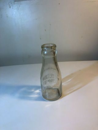 RARE - Vintage Olixir Top Oil From J.  B.  Clark Oil Co.  4 ” Tall 2 Oz.  Bottle 2