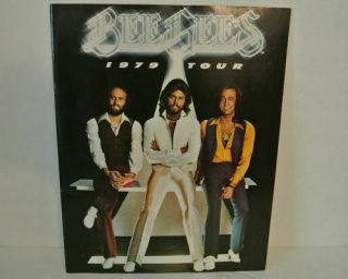 Bee Gees Music Group 1979 Tour Concert Program Souvenir Book Pics Photos Bio,