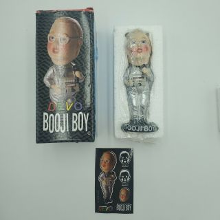 Devo Booji Boy Throbblehead Rare Numbered Limited Edition 908/1000 Bobblehead