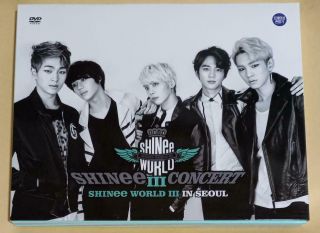 Shinee World Iii In Seoul The 3rd Concert 2dvds,  Photobook From Japan