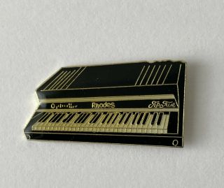 Vintage Fender Rhodes Electric Keyboard Piano Lapel Hat Tie Pin
