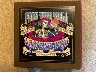 Grateful Dead Fare Thee Well 50th Anniversary Cd Box Set,  July 2015