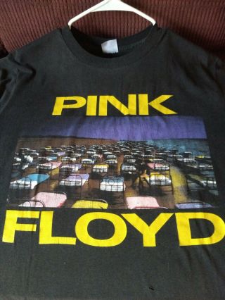 Vintage Pink Floyd Concert Shirt 1987 Fall Tour Momentary Lapse Of Reason Xl