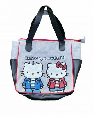 Hello Kitty Tote Purse Hand Bag Dear Daniel Friend Vintage Hippie Accessories