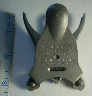 Vintage No.  875 Piston Ringer K - D Mfg Co Lancaster Pa