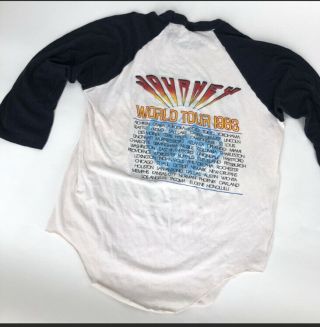 Vintage 1983 Journey Concert T - Shirt
