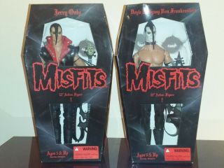 Misfits Jerry Only & Doyle Wolfgang Von Frankenstein 12” Action Figures