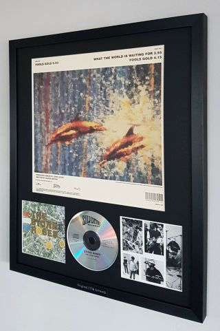 The Stone Roses - Framed Cover Fools Gold & Cd Ian Brown