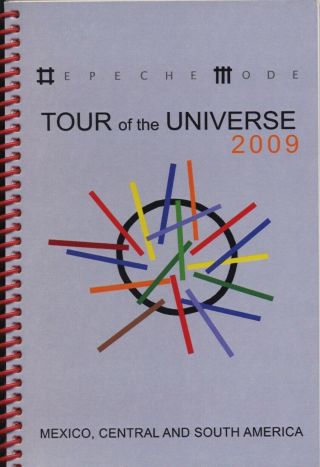 Depeche Mode - Tour - Itinerary - 2009