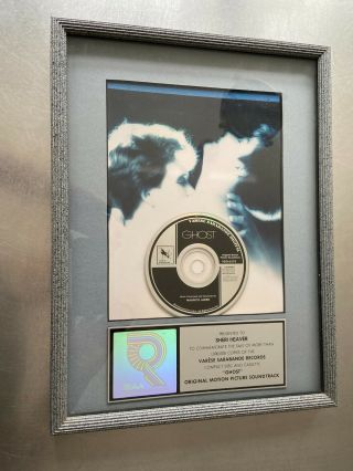 Ghost Soundtrack Authentic Riaa Platinum Record Award