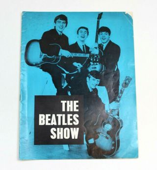 The Beatles Show Tour Programme 1963 Bournemouth Gaumont