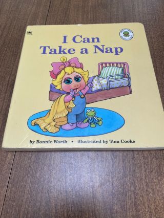 I Can Take A Nap Muppet Babies Big Steps Book 1994 Vintage Book