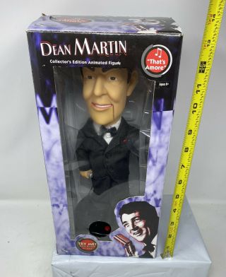 Dean Martin Animated Singing Figure Gemmy 2004 - View Clip