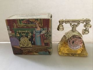 Vintage Avon La Belle Telephone Collectible Bottle 1 Oz Charisma Perfume