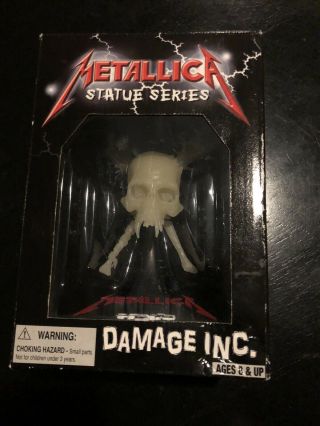 Metallica Statue Series: Damage Inc.  Glow In The Dark; Comic Con Exclusive