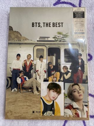 Bts The Best Japan Fc Limited Edition Album With Jungkook 2 Photocards (us Ship)