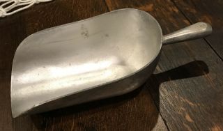 Vintage Aluminum Large Ice Scoop Commercial - 3