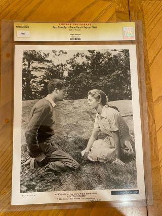 Russ Tamblyn - Diane Varsi - Peyton Place Vintage Studio Picture Graded By Cgc