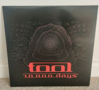 Tool 10,  000 Days Red Vinyl Record