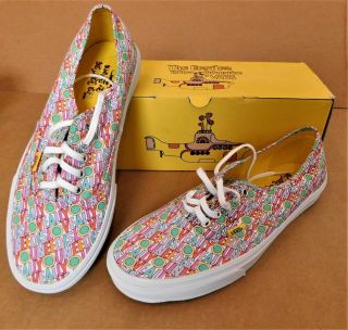 Beatles All You Need Is Love Van Shoes Size Us 10.  5