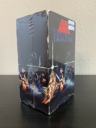 Star Wars VHS Trilogy 1977,  1980,  1983 Vintage 1992 Box Set Fox Video 2