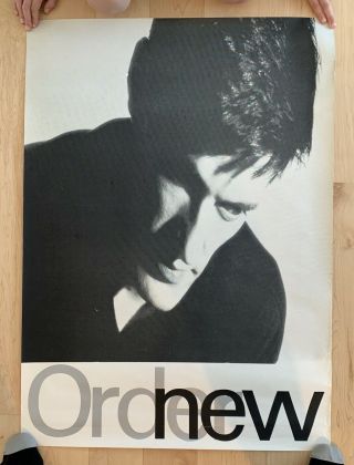 Rare Order Low - Life Promotional Poster 1986 Not A Reprint 28” X 39”