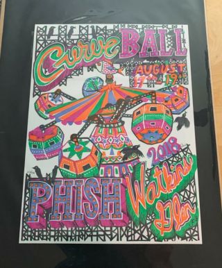 Phish Curveball Jim Pollock Poster Print